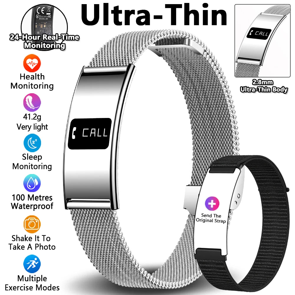 Men Women Smart Bracelet Heart Rate Sleep Monitor Health Smart Band Waterproof Sports Fitness Tracker Smartwatch For Android iOS by Tech-Home Store