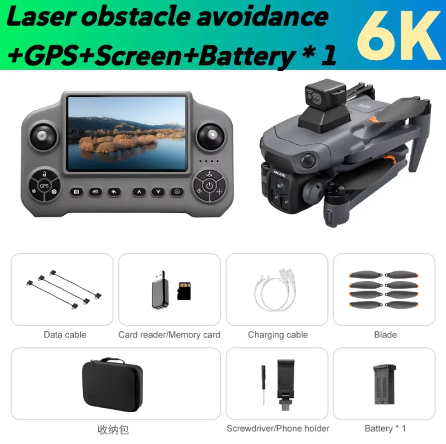 Lenovo GPS Drone V918 Max 4K Professional HD Camera Photography Brushless Foldable Quadcopter Laser Obstacle Avoidance Dron by Tech-Home Store