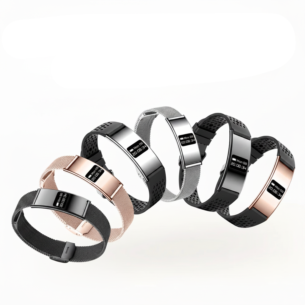 ChiBear Smart Bracelet Heart Rate Monitor Sleep Tracker Waterproof Band by Tech-Home Store