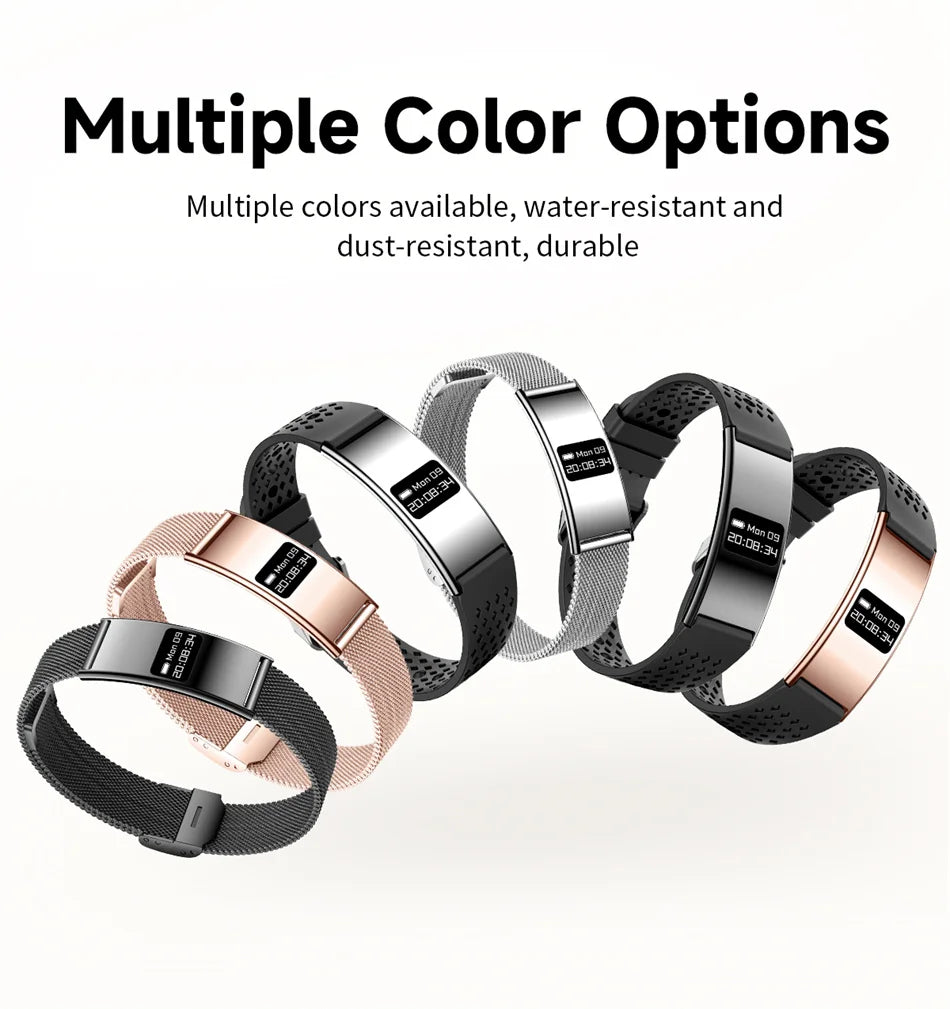 Men Women Smart Bracelet Heart Rate Sleep Monitor Health Smart Band Waterproof Sports Fitness Tracker Smartwatch For Android iOS by Tech-Home Store