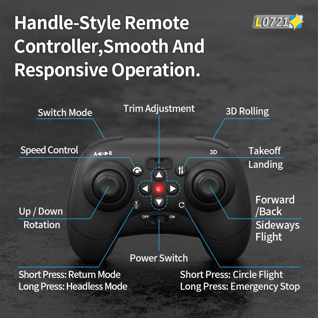2-in-1 Land-Air Dual Dual RC Quadcopter & RC Drift Car 2.4G Remote Control Airplane One-Key Roll 360° Flips Electric RC Toys by Tech-Home Store