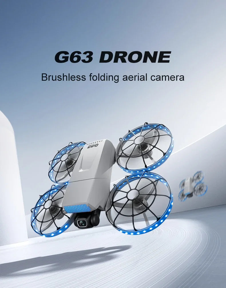 Mini 4 Pro Drone - Foldable Brushless Servo Gimbal Dual Camera For Stable 4K Aerial Photography by Tech-Home Store
