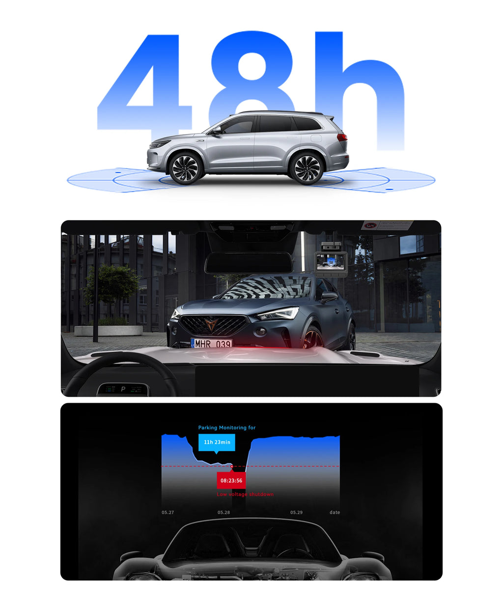 DDPAI Dash Cam Z50 Pro - 4K UHD Dual-Channel With 3-Inch IPS Display And GPS ADAS Wi-Fi by Tech-Home Store