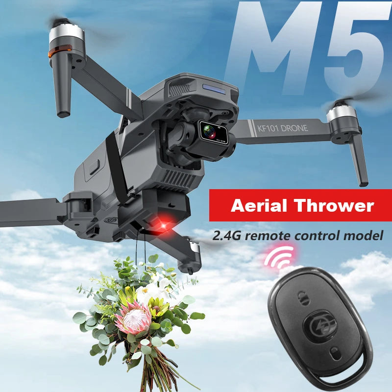 Universal Drone Airdrop Thrower System - Precise Payload Drops Up To 120 Meters With 2.4 GHz Remote by Tech-Home Store