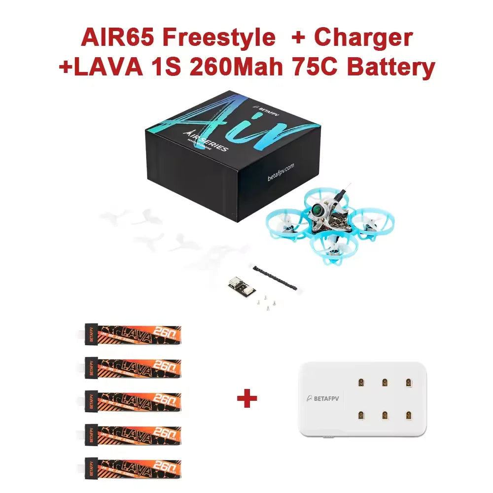 BETAFPV Air65 65mm Brushless Whoop Quad - For FPV Racing And Freestyle With 5In1 Flight Controller by Tech-Home Store