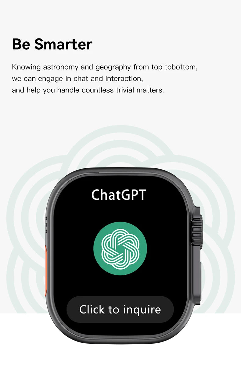 Microwear Ai3 Ultra Smartwatch 5G - 180 Degree Rotating Camera, 2.2 Inch AMOLED HD Display, GPS WiFi by Tech-Home Store