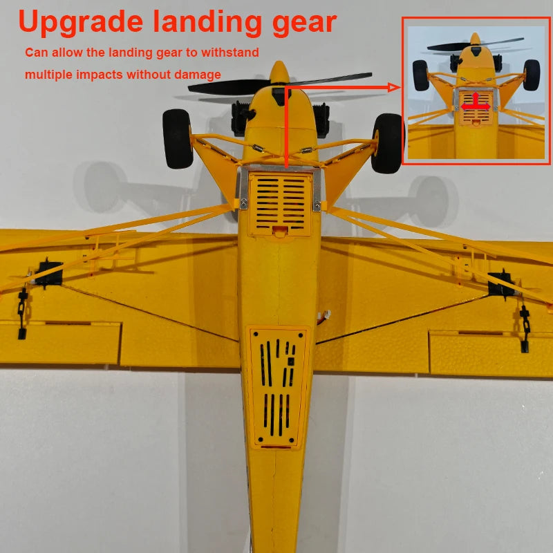 Hot Sale RC Plane RTF 2.4G Brushless Motor 3D/6G Remote Control Airplane Wltoys A160 Upgraded J3-CUB Ready To Fly by Tech-Home Store