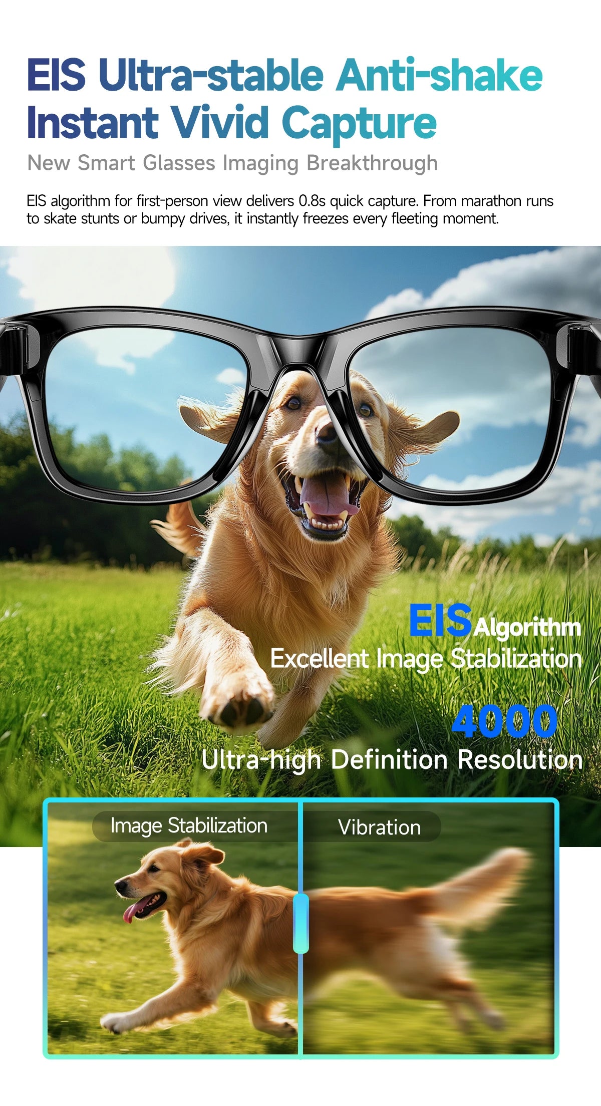 New 800W Camera AI Glasses Men Color-Changing Smart Translation Glasses Photo Video Recording Waterproof Call Smart Sunglasses by Tech-Home Store