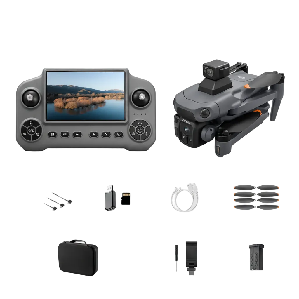Lenovo GPS Drone V918 Max 4K Camera Foldable Quadcopter With Obstacle Avoidance by Tech-Home Store