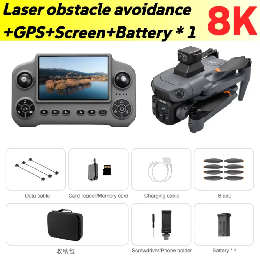 Lenovo GPS Drone V918 Max 4K Professional HD Camera Photography Brushless Foldable Quadcopter Laser Obstacle Avoidance Dron by Tech-Home Store