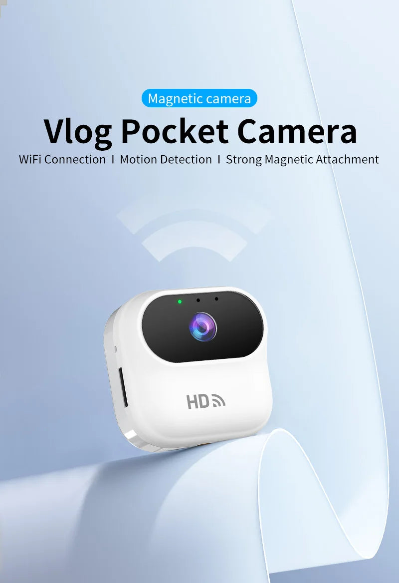 Ourlife A800 Mini Camera 1080P WiFi Smart Home Security Camera Monitor Camcorders Video Surveillance Camera With Motion Tracking by Tech-Home Store