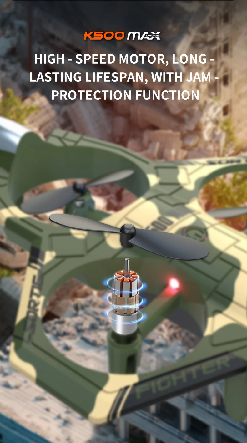JCMO K500MAX Glider Flying Helicopter RC Hobby Jet Plane - 2.4GHz Stunt Ready With Easy Indoor Outdoor Setup by Tech-Home Store