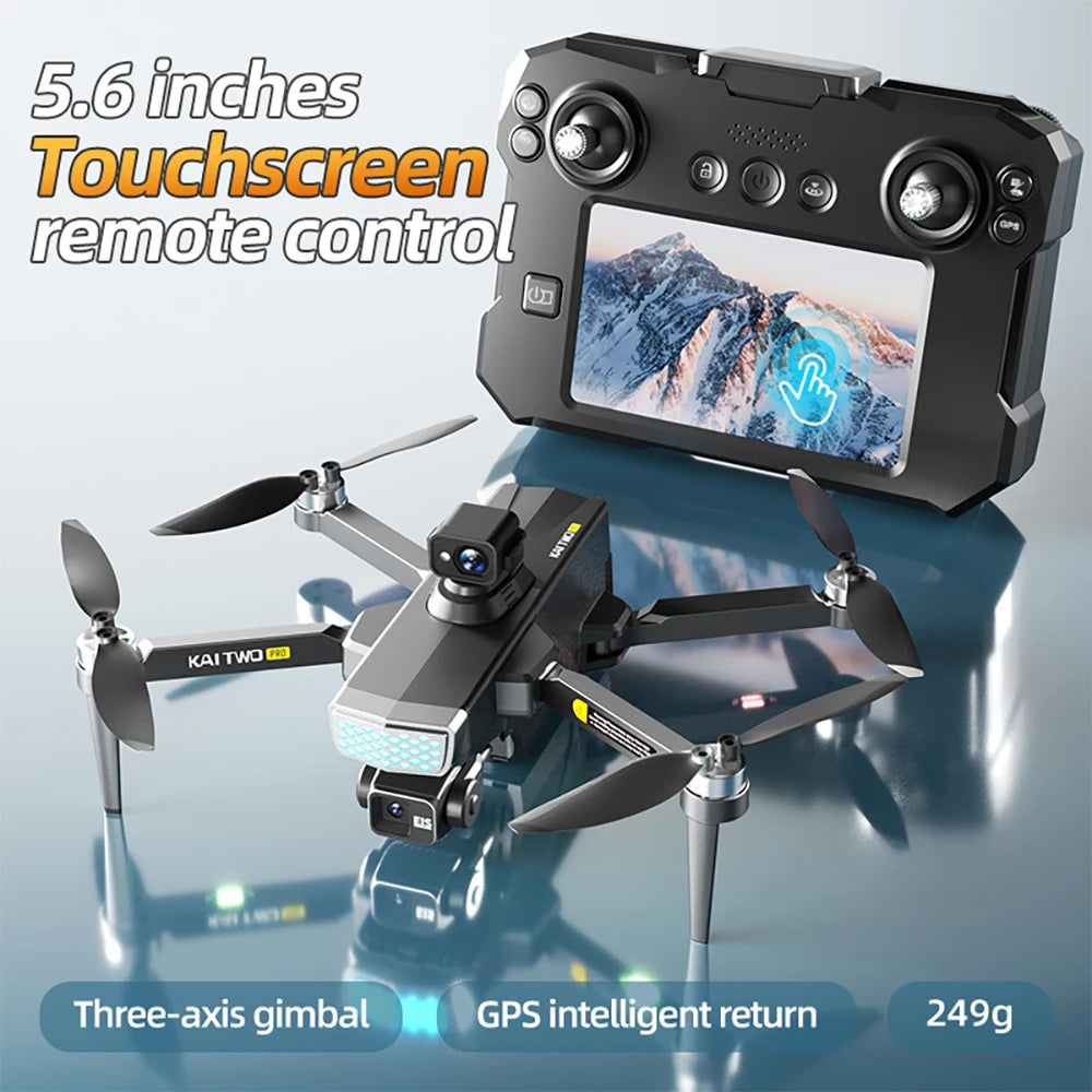 KAITWO PRO Drone - 8K Cinematic Capture With 5G Live Control And 360 Degree Laser Obstacle Avoidance by Tech-Home Store