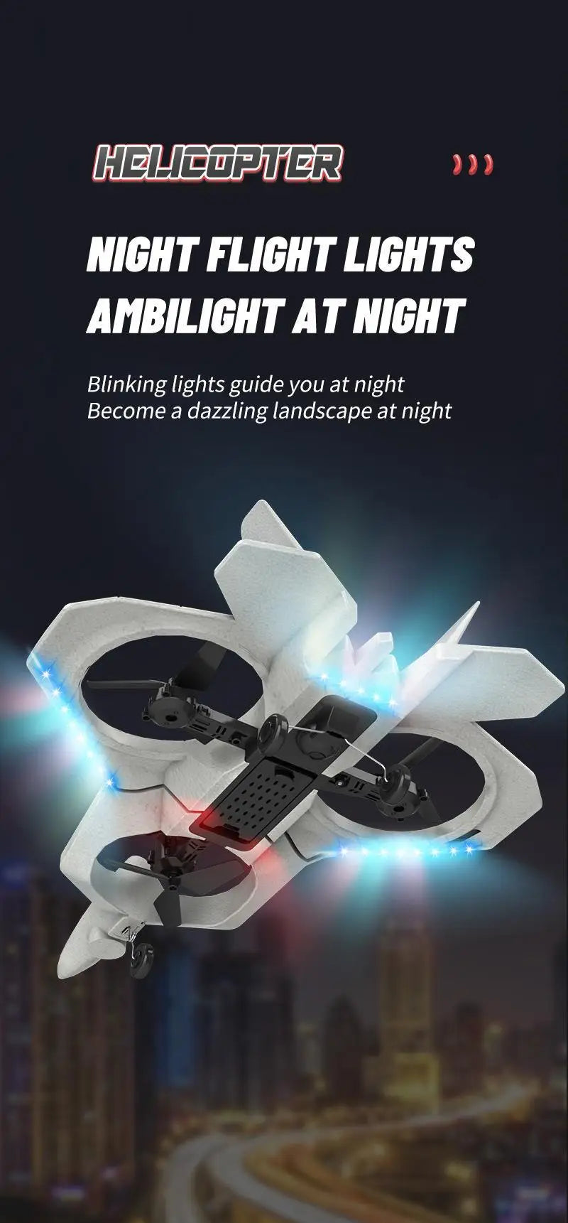 SkyTech AeroStunt Foam RC Plane - Beginner-Friendly 5-Channel Control For Easy Outdoor Flights by Tech-Home Store