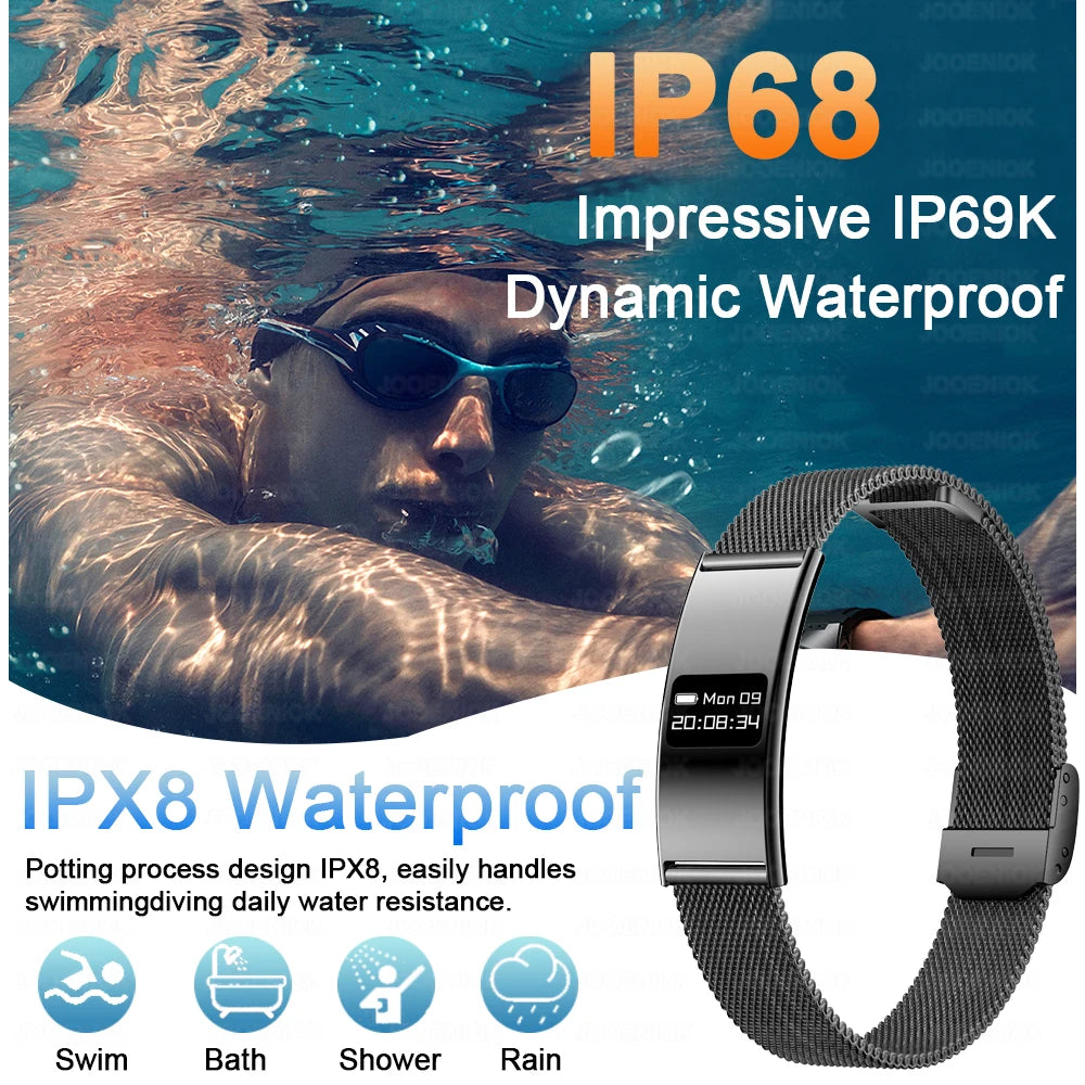 Men Women Smart Bracelet Heart Rate Sleep Monitor Health Smart Band Waterproof Sports Fitness Tracker Smartwatch For Android iOS by Tech-Home Store