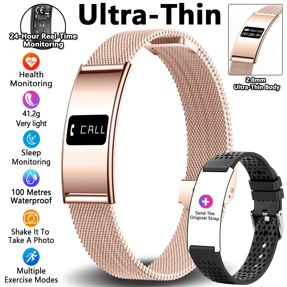 Men Women Smart Bracelet Heart Rate Sleep Monitor Health Smart Band Waterproof Sports Fitness Tracker Smartwatch For Android iOS by Tech-Home Store