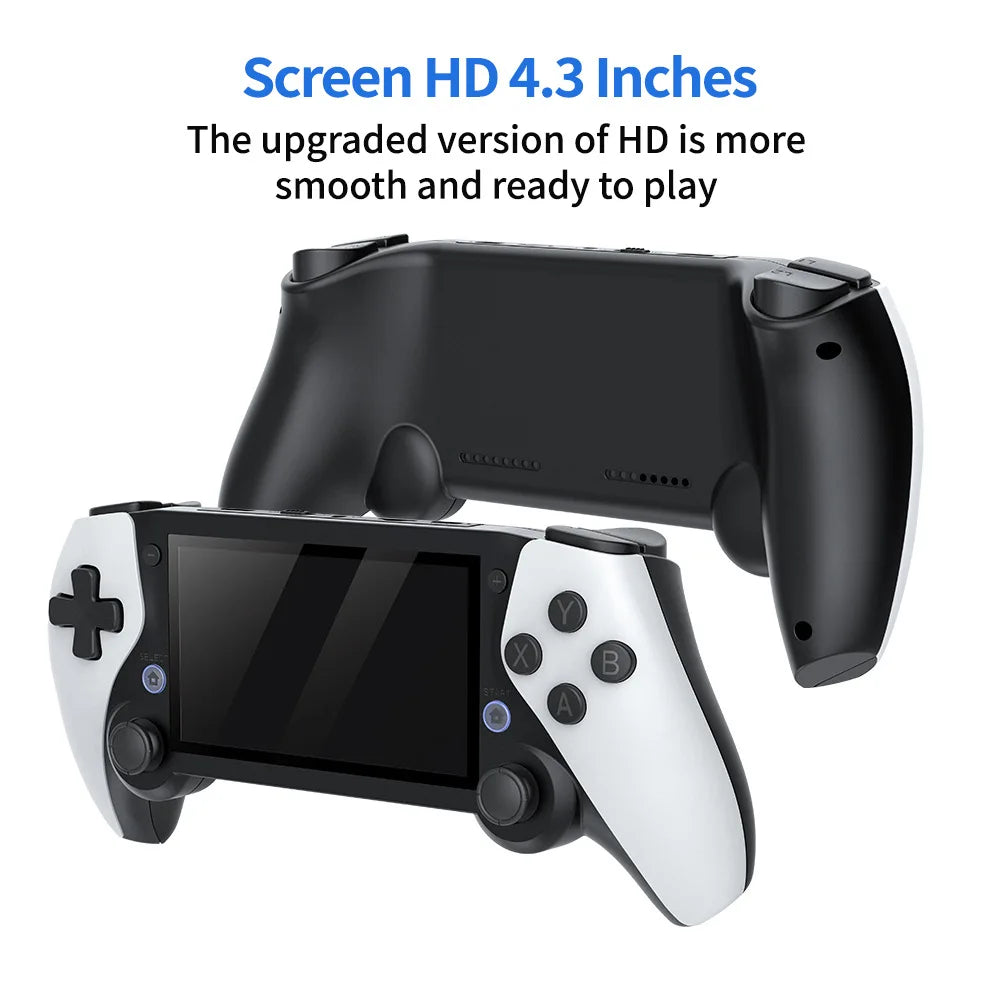 M25 Portable Handheld Game Console 64G/128G, Retro Video Gaming Console Built-in 20000+ Games 30+ Emulators, 4.3 Inch IPS Screen by Tech-Home Store