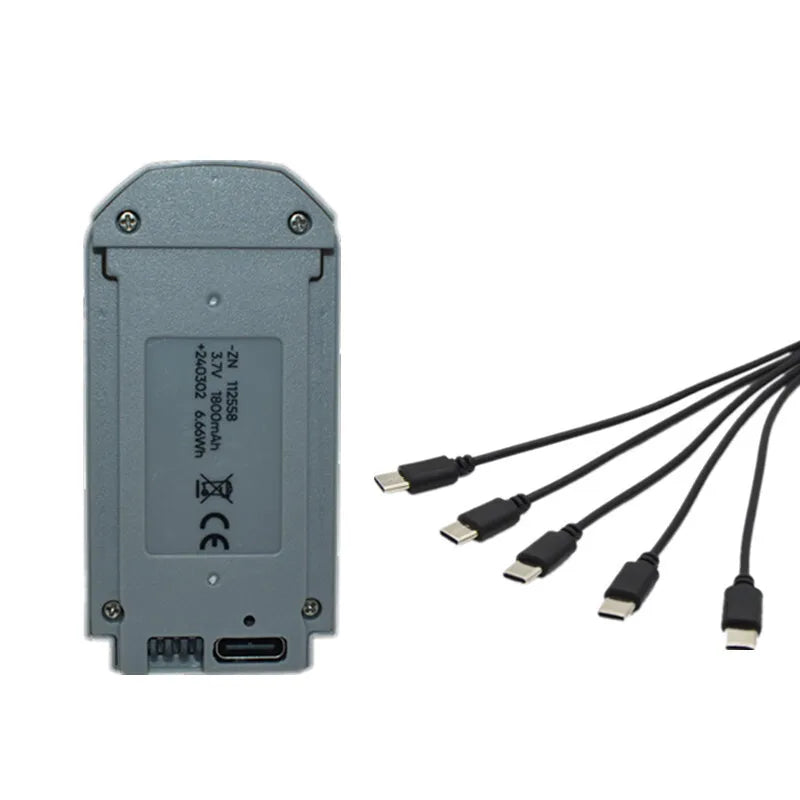 GT3/V66/S16/i1Pro/CZ06 RC Drone ﻿Original Battery 3.7V 1800mAh For V66 Mini Drone