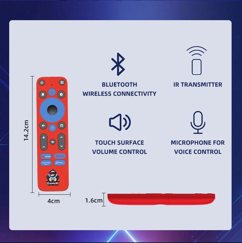 G1 Dual System 8K WIFI 2.4G/5G 3D Game Stick Retro Video Games Console Android 13.0 Game TV Box 64G Oubler Rocker 28000+ Games by Tech-Home Store