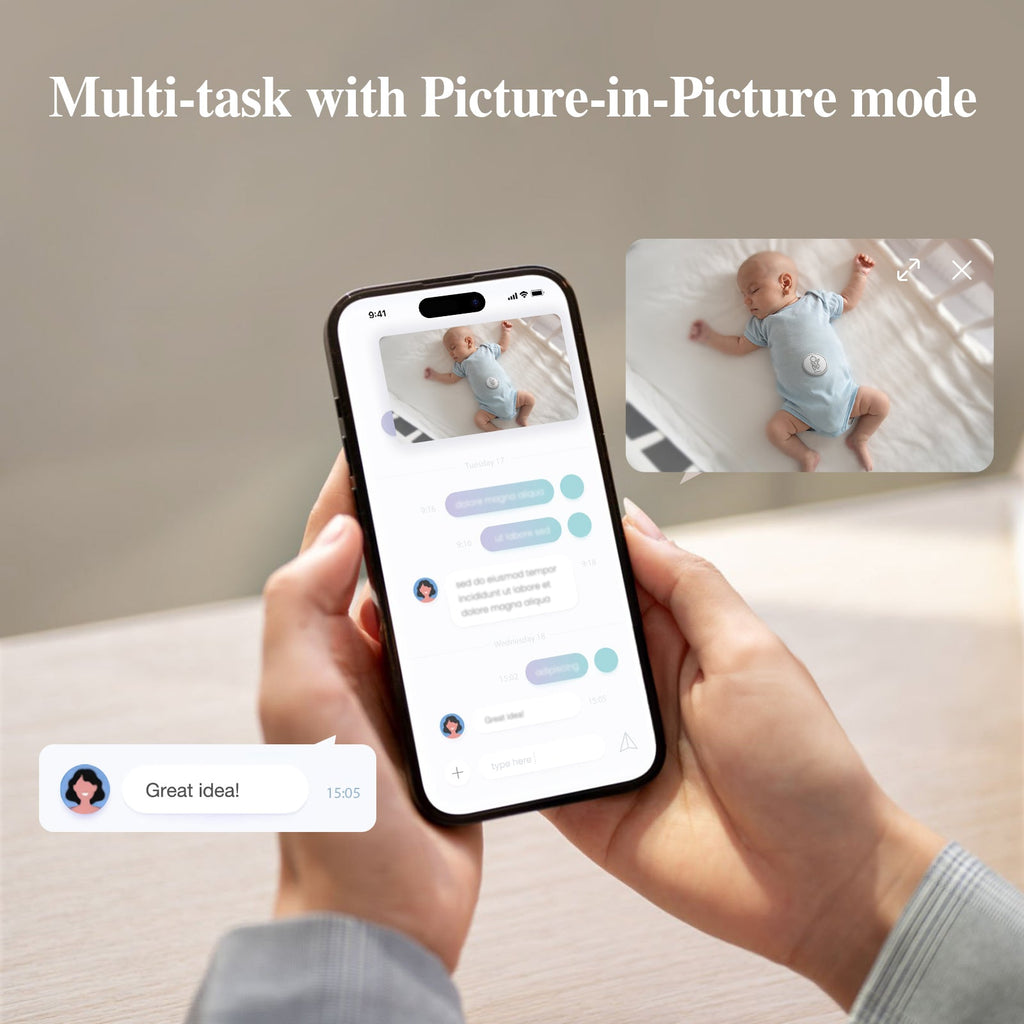 SmartGuard AI Indoor Cam - Real Time Motion Alerts and Clear Day Night HD Quality Video by Sense-U