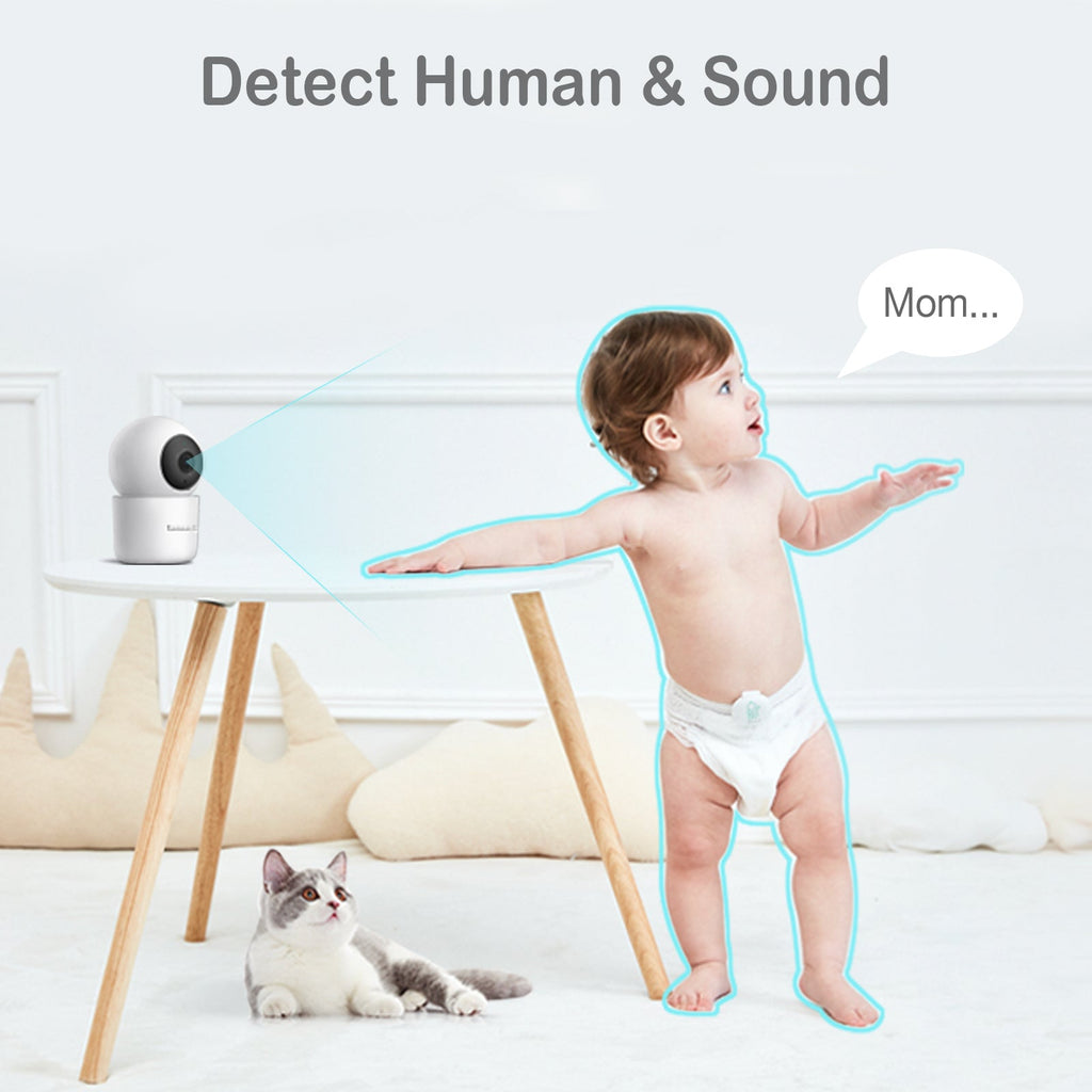 SecureView AI 2K PTZ Cam - AI Powered Home Security With 2K Clarity, PTZ Control, And Smart Alerts by Sense-U