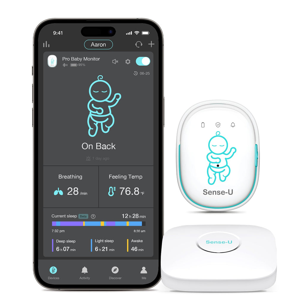 Pro Baby Monitor Long Range - Reliable Coverage Across Large Homes And Multi Story Layouts by Sense-U