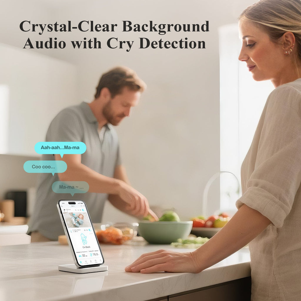 Pro Baby Monitor - Real Time Wireless Video And Audio Monitoring With Secure Encrypted Transmission by Sense-U