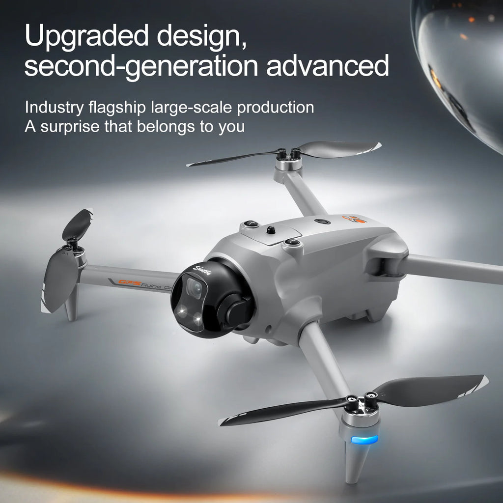 YLRC YL059 RC Drone Airdrop GPS WIFI FPV 180° ESC 4K Dual Camera Smart Follow Obstacle Avoidance Quadcopter 4.5" Screen by Tech-Home Store