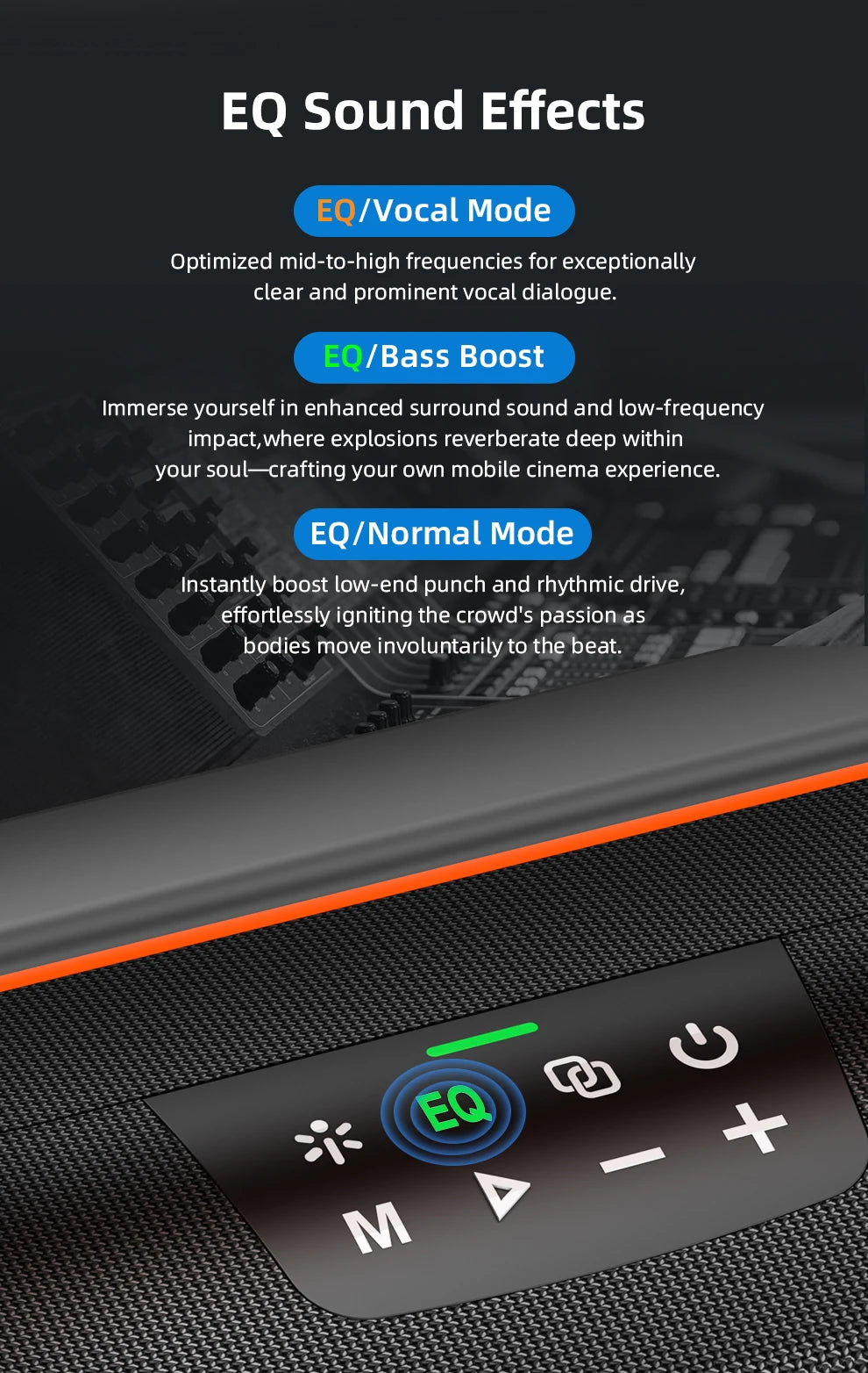 ZEALOT ZE41 Bluetooth Speaker, 300W RMS Peak 400W, High Volume Deep Bass, 48000mAh Battery, RGB Light, Waterproof by Tech-Home Store