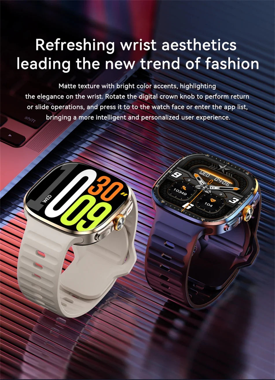 5G/4G Full Network Smart Watch 720*720 AMOLED Screen Video Call 16GB+256GB RAM 2100 MAH Battery Google Play WIFI GPS Smartwatch by Tech-Home Store