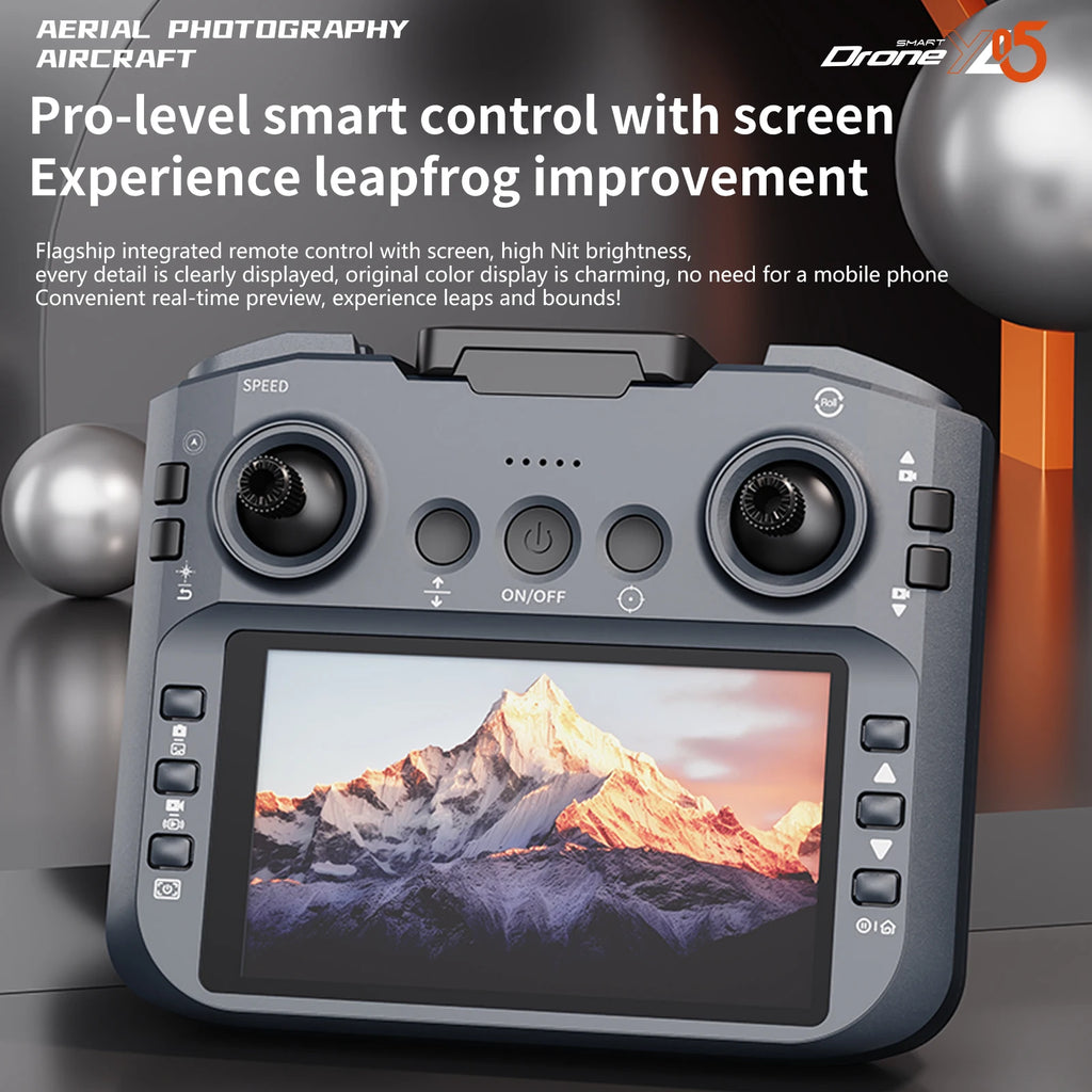 SkyNova Camera Pro Drone - Ultra Lightweight 129g 4K Dual Camera With 360 Degree Gimbal by Tech-Home Store