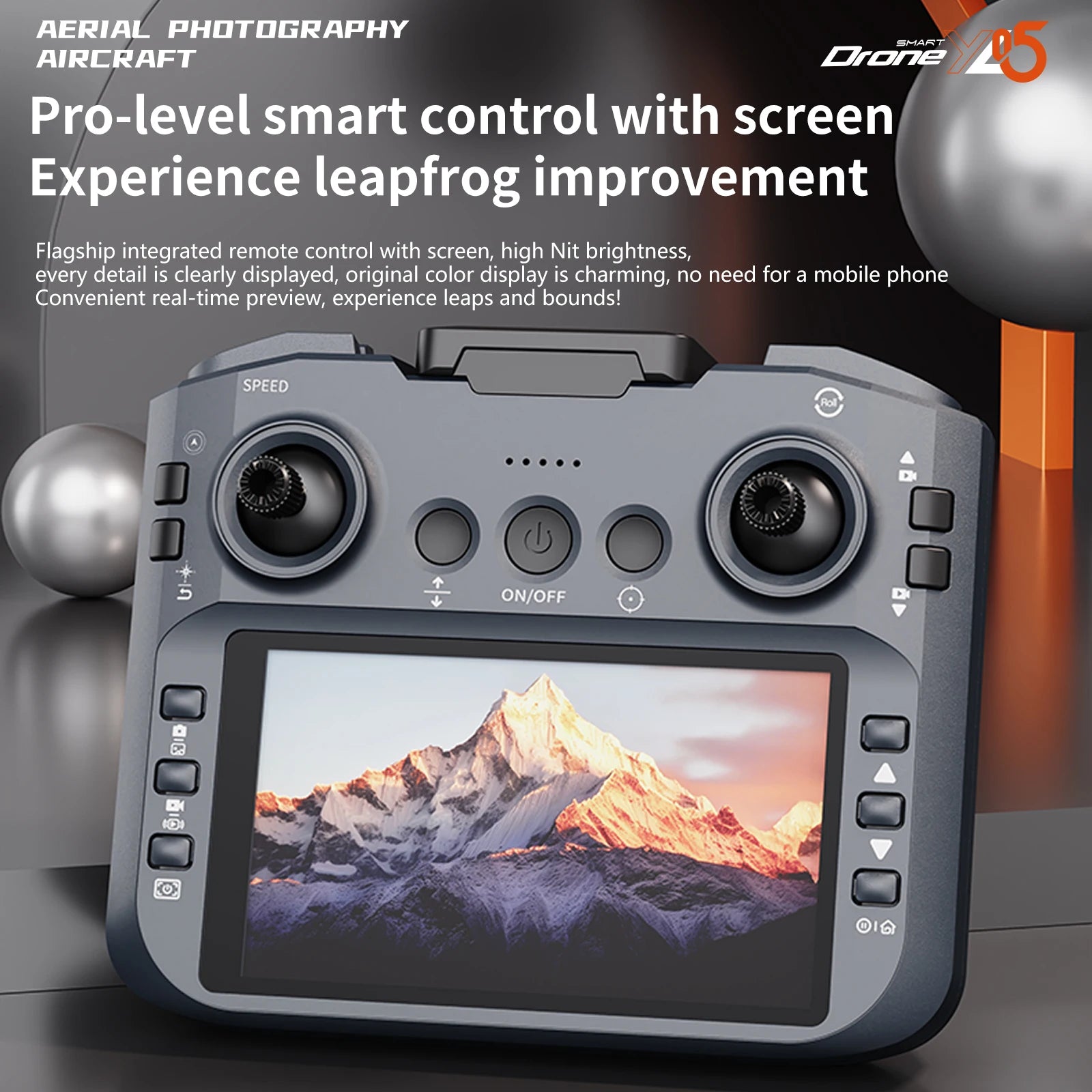 SkyNova Camera Pro Drone - Ultra Lightweight 129g 4K Dual Camera With 360 Degree Gimbal by Tech-Home Store