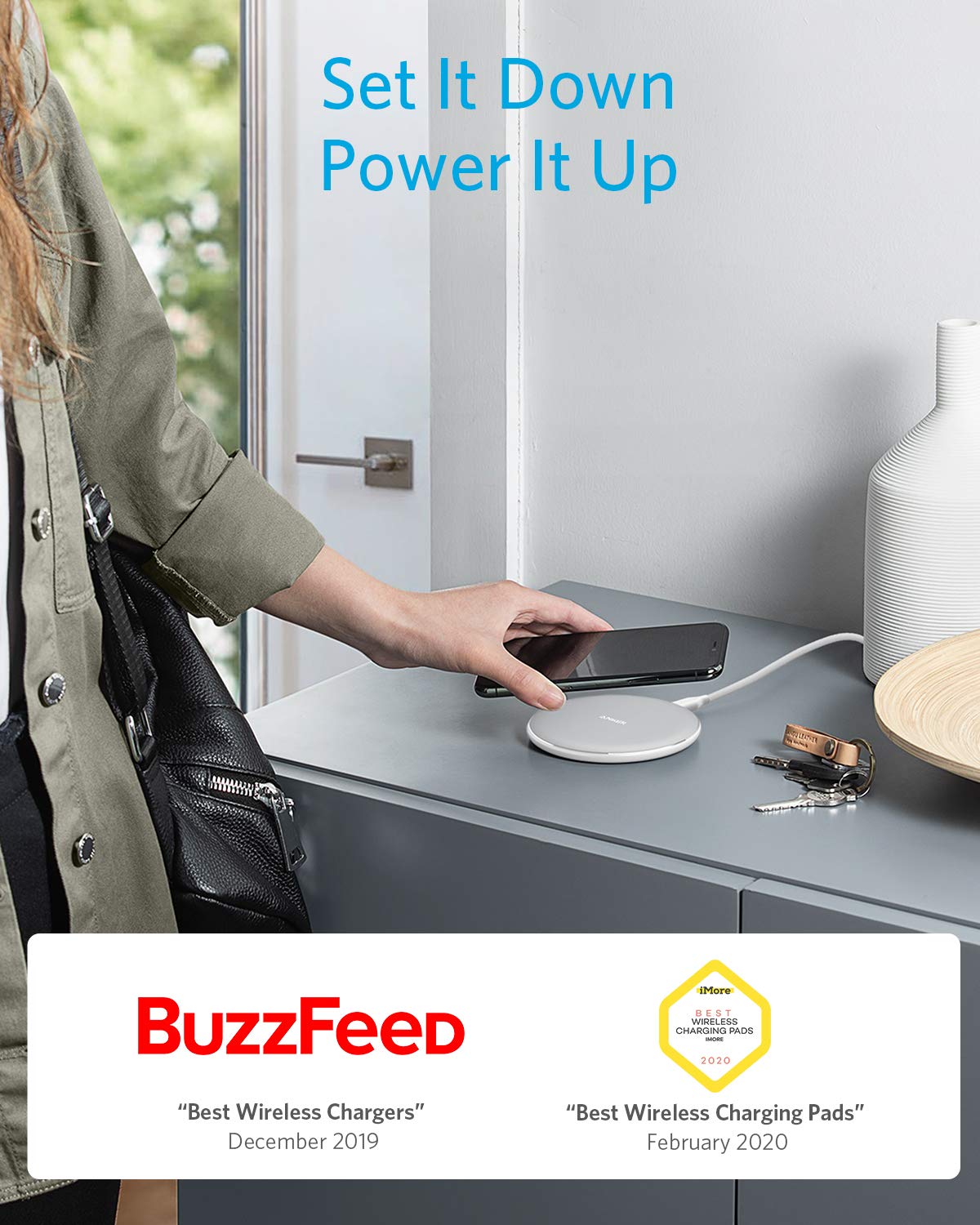 Anker <b>313</b> Wireless Charger (Pad) by Anker