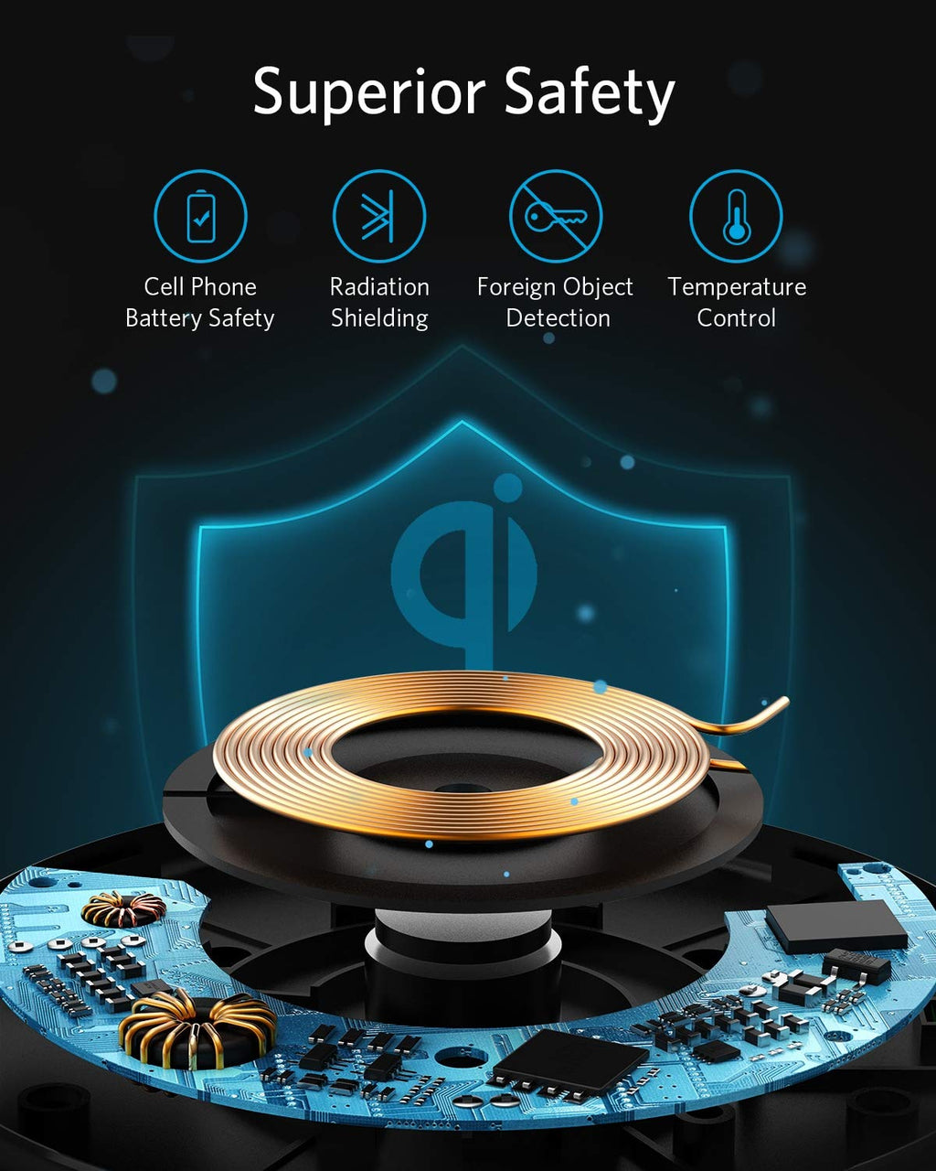 Anker <b>313</b> Wireless Charger (Pad) by Anker