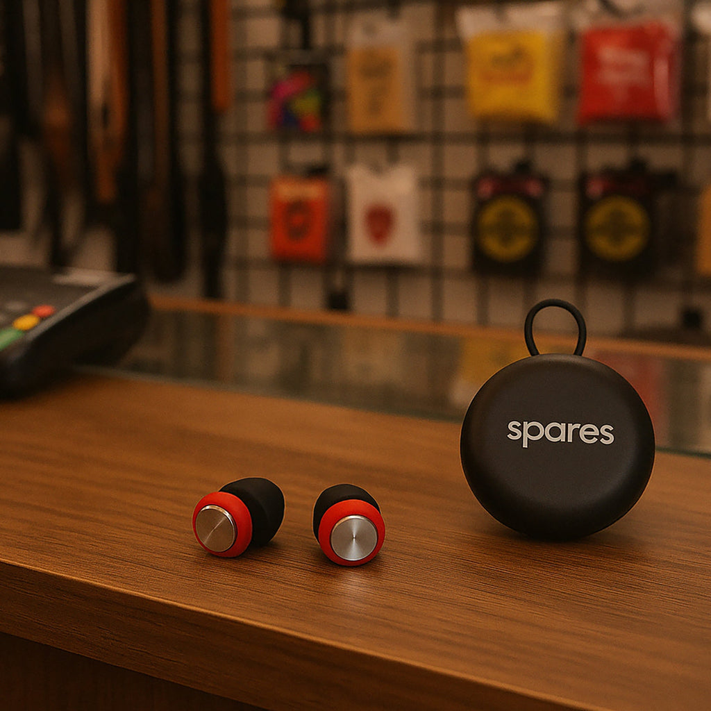 High Fidelity Earplugs – Reusable Hearing Protection, Clear Sound by Spares: High Fidelity Ear Plugs