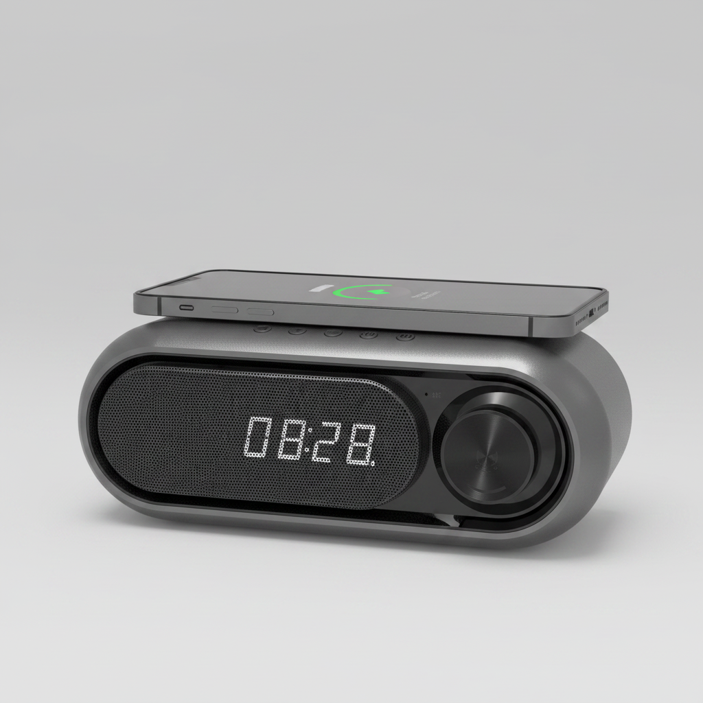 Bedside Wireless Charger Bluetooth Speaker by Anker