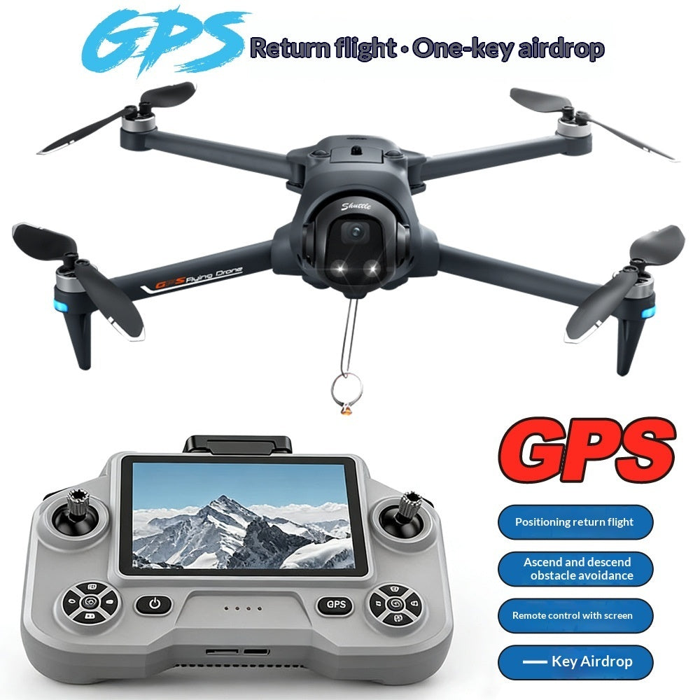 Drone With GPS-enabled Smart Positioning For Aerial Photography by Tech-Home Store