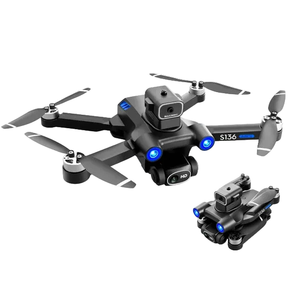 S136 Foldable Drone With Optical Flow Positioning Obstacle Avoidance And Smart Follow by Tech-Home Store