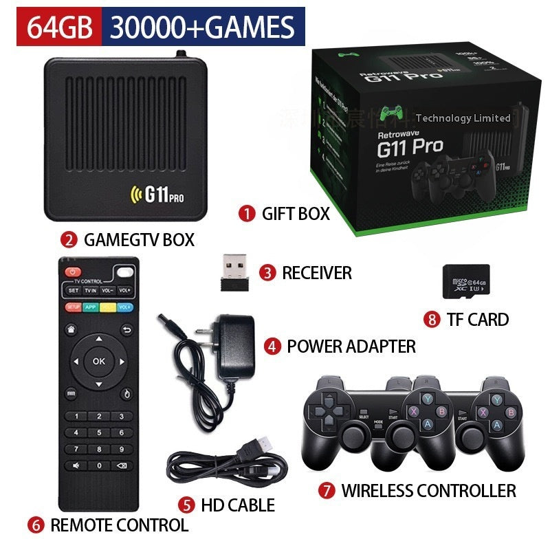 G11 PRO Dual System TV Set-Top Box - Open Source Game Console With Dual OS For Big Screen Family Play by Tech-Home Store
