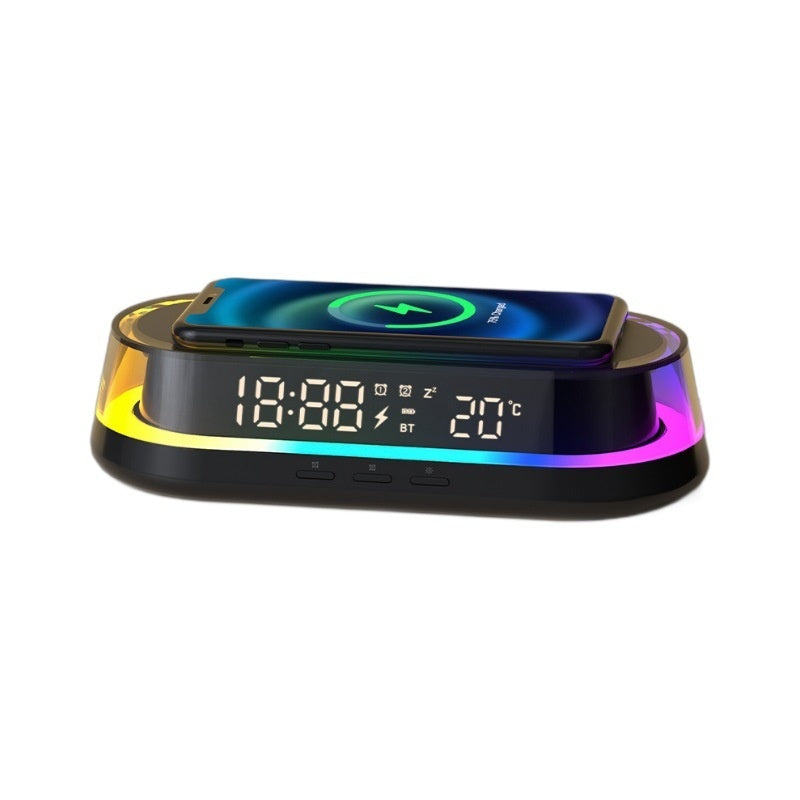 Smart Wireless Phone Charger Small Night Lamp Bedside Table Lamp by Tech-Home Store
