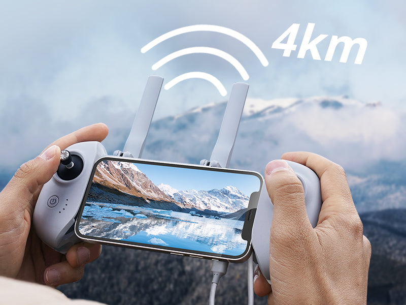 Potensic C0 Single Axis Gimbal 4K GPS Drones Professional Under 249g Max 4-KM for Adults and Beginners ATOM SE by Tech-Home Store