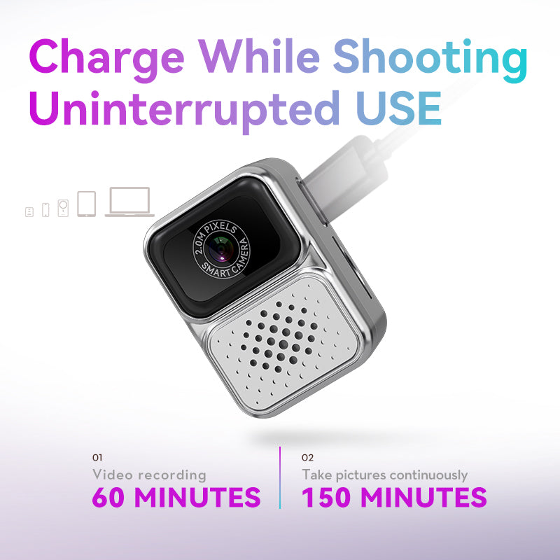 S130 Mini Camera Silvery-8G,Available On All Platforms,The Default Color For Shipping Is Silver, As Shown In The Main Image. by Tech-Home Store