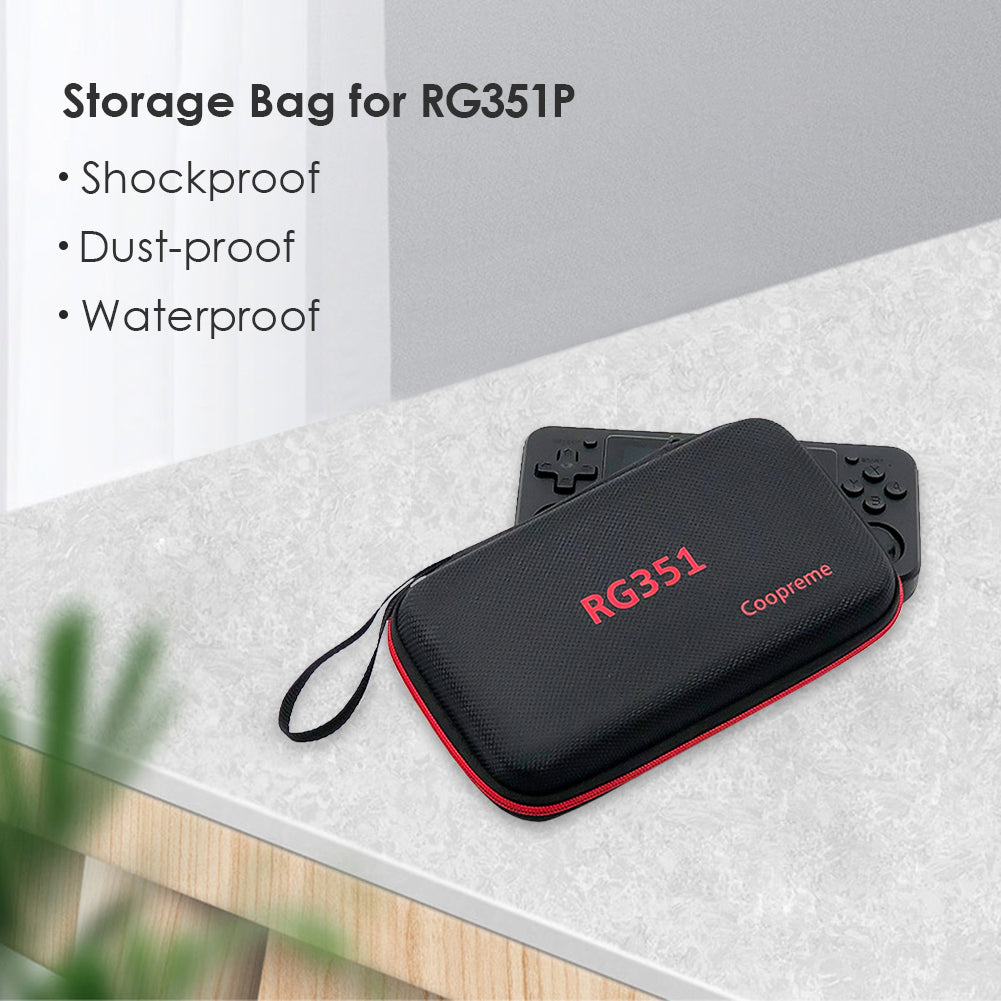 NostalgiaGuard Retro Handheld Game Console Protective Cover Durable EVA Shell With Soft Interior For Drop Protection by Tech-Home Store