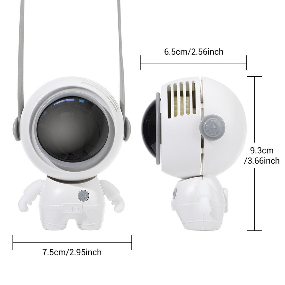 It Is Essential To Keep Cool In Summer, And The Neck Fan Is Suitable For Various Scenes, With Intelligent Wind Adjustment Function, And A Variety Of Styles by Anker