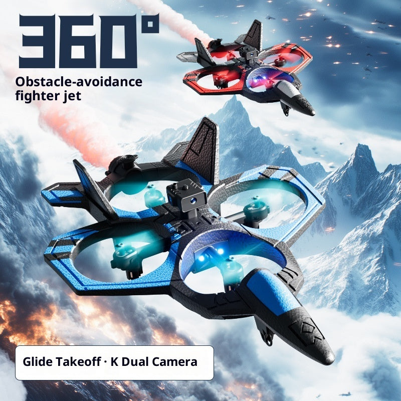 Remote-controlled Airplane Children's Spray-action Fighter Jet by Tech-Home Store