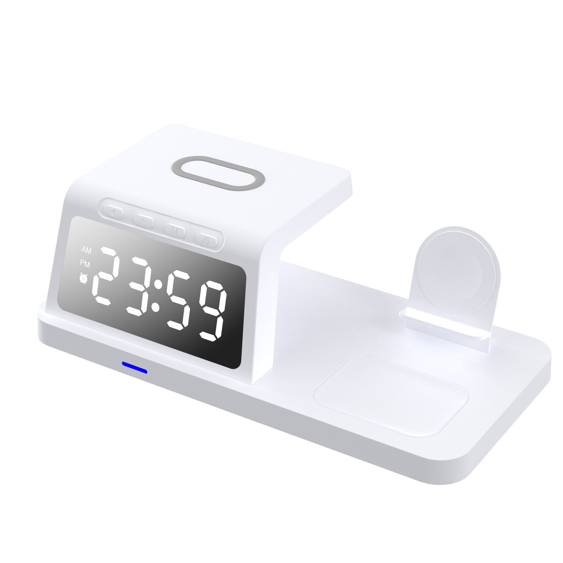 Four-in-one Clock Wireless Charger Fast Charger by Tech-Home Store