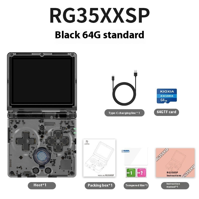 RG35XX Handheld Game Console - IPS HD Display, Pocket Size, 64GB Storage for 5,000 Games by Tech-Home Store