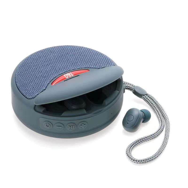 Outdoor Portable Headset Bluetooth Speaker Integrated Wireless 3D Stereo Subwoofer Music Speaker Support TF Card FM Radio by Tech-Home Store
