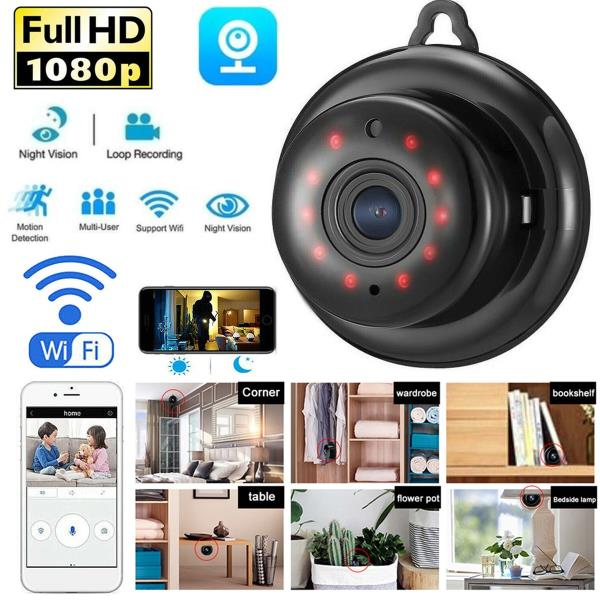 CCTV Camera WiFi 1080P Wireless IR Indoor Outdoor Security Night Vision Home CAM by Tech-Home Store