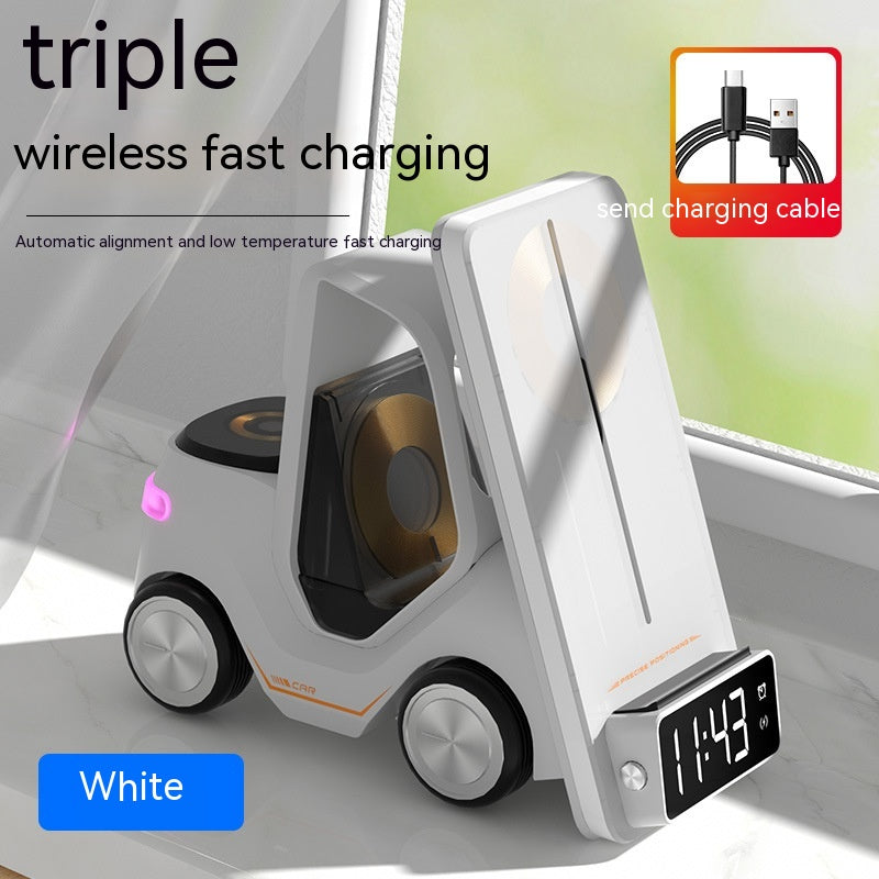 Fork Lift Creative Wireless Fast Charger - 15W Magnetic Qi Charger With QC3.0 Fast Charge by Tech-Home Store